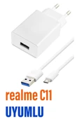 realme C11 Şarj Aleti ve Mikro Usb Kablo thumbnail 1