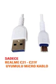 realme C21 - C21Y Şarj Kablosu Mikro thumbnail 2