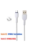 Xiaomi Redmi 12C Uyumlu Şarj Kablosu - Micro 2.8A thumbnail 1