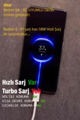 Redmi 9 Redmi 9T Uyumlu Hızlı Şarj Aleti ve Kablosu Hızlı Şarj Cihazı 33W thumbnail 4