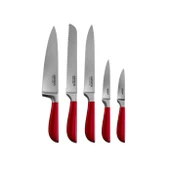 Karaca Samuray Flash Red Japon Çeliği 6 Parça Bıçak Seti Kırmızı thumbnail 3