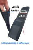 Bele Takılan Kemer Kılıfı Lastikli 18cm x 7.8cm Telefon Boy Bel Çantası thumbnail 3