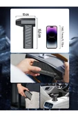 4 Kademe Süper Güçlü Üfleyici Şarjlı Hava Kompresörü 130000 RPM Çok Fonksiyonlu Turbo Fan 4000 mAh thumbnail 5