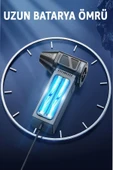 4 Kademe Süper Güçlü Üfleyici Şarjlı Hava Kompresörü 130000 RPM Çok Fonksiyonlu Turbo Fan 4000 mAh thumbnail 6