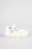 Vicco Lovely Kız Çocuk Işıklı Kalp Cırtlı Günlük Spor Ayakkabı 346.25K.234 - 5
