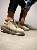 Knack Yüksek Taban Günlük Ayakkabı 044 Vizon Süet thumbnail 5