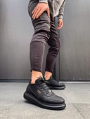 Knack Yüksek Taban Günlük Ayakkabı 040 Siyah (Siyah Taban) thumbnail 1