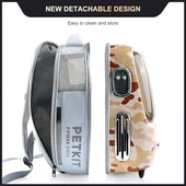 PETKIT BREEZY 2 SMART CAT CATRIER DESERT CAMO - 6