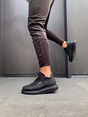 Knack Yüksek Taban Günlük Ayakkabı 040 Siyah (Siyah Taban) thumbnail 3