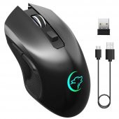 Valkyrie 6 Tuşlu Şarjlı Sessiz 2400DPI Kablosuz Gaming Mouse - 3