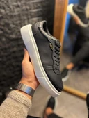 Knack Günlük Ayakkabı 222 Siyah (Beyaz Taban) thumbnail 2