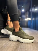 Knack Yüksek Taban Günlük Ayakkabı N75 Haki thumbnail 1