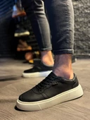 Knack Günlük Ayakkabı 222 Siyah (Beyaz Taban) thumbnail 1