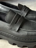 Knack Yüksek Taban Klasik Ayakkabı 779 Siyah (Siyah Taban) thumbnail 4