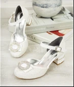 Sedef Simli Taşlı Kız Çocuk Abiye - 1