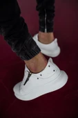 Knack Yüksek Taban Günlük Ayakkabı 555 Beyaz thumbnail 6