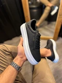 Knack Günlük Ayakkabı 013 Siyah (Beyaz Taban) thumbnail 3