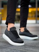 Knack Günlük Ayakkabı 814 Siyah (Beyaz Taban) thumbnail 4