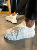 Knack Yüksek Taban Günlük Ayakkabı 1025 Beyaz thumbnail 3