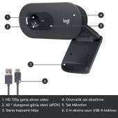 Logitech C505 HD Web Kamera 960-001364 - 2