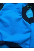 Gobo Beyaz Maymun Aksesuarlı Mavi Kedi Köpek Kıyafeti Elbisesi XXLarge/XXL/Beden 5 - 5