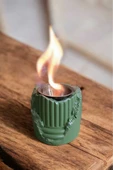 Gobo Şık ve Dekoratif Ateş Çukuru Yeşil - 2