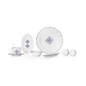 Schafer Fiora Kahvaltı Takımı 32 Parça-Lacivert thumbnail 4