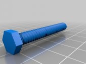 40Mm Uzun Vida, 7/16 İnç Somun Plastik Aparat - 8