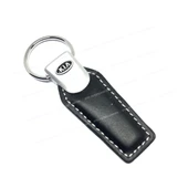 Kia Metal Oto Anahtarlik Uzun Siyah Derili - 1