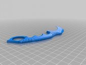 Csgo Karambit 2 Parça Plastik Aparat - 1