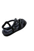 La Fontaine Kadın Düz Taban Lastikli Sandal - 4