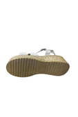 Shoes Kadın Dolgu Topuklu Kalın Tabanlı Çapraz Bantlı Yazlık Ayakkabı - 8