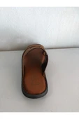 güven kundura Erkek Terlik Deri - 3