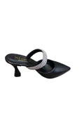 Shoes Kadın simli Kalın Topuklu Terlik - 12