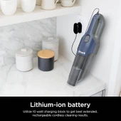 Shark Cyclone PET El Vakumu, 8 "Çatlak Aleti, HiperVelocity, Lacivert/Gri, CH701 thumbnail 6