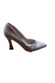 Podyum Kadın Stiletto Abiye Ayakkabı - 5