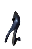 WHİTE LİNE Kadın Arkası Açık Burnu Kapalı Kısa İnce Topuk Stiletto thumbnail 3
