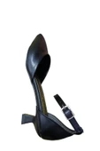 WHİTE LİNE Kadın İnce Kısa Topuk Arkası Önü Kapalı Stiletto thumbnail 2