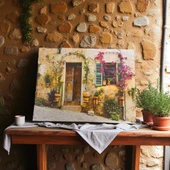 İBİCO ( BÜYÜK ) ( LED IŞIKLI ) ( 64X84CM ) KANVAS TABLO - 5