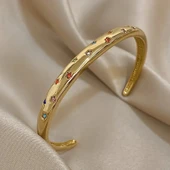 MK TASARIM KADIN ÇELİK BİLEKLİK MODEL-2 thumbnail 2