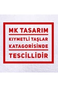 MK TASARIM GERÇEK AVENTURİN TAŞI NAZAR BONCUKLU BİLEKLİK MK.033.002 thumbnail 3