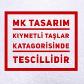 MK TASARIM GERÇEK APATİT TAŞI BİLEKLİK MK.028.003 - 2