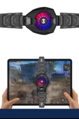 qasul Dijital Göstergeli RGB Led Işıklı Gamer Oyuncu Telefon Ve Tablet Soğutucu - 3