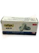 Yuma Emniyet Çocuk Kilidi Pvc Pen Kilidi Beyaz YM-724 - 1
