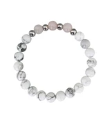 GERÇEK HAVLİT - GERÇEK PEMBE KUVARS BİLEKLİK MKT46003 thumbnail 1