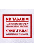 MK TASARIM Gerçek Jasper Taşı Bileklik Mk.009.009-1 - 5