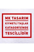 Gerçek Lapis Lazuli Taşı Bileklik (ARA TAŞLAR GERÇEK HEMATİT TAŞIDIR) Mk.020.016 - 3