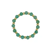 MK TASARIM GERÇEK AVENTURİN TAŞI BİLEKLİK MKT58001 thumbnail 1