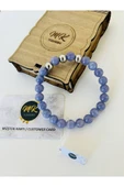 GERÇEK MOR KUVARS TAŞI BİLEKLİK | ÖZEL KUTUSUNDA | MÜŞTERİ KARTLI MK.013.004 thumbnail 2