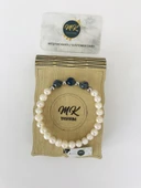 MK TASARIM GERÇEK İNCİ GERÇEK LAPİS LAZULİ BİLEKLİK MKT42001 thumbnail 1